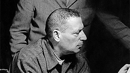 Brecht Dessau  Portrait Bertolt Brecht und Paul Dessau