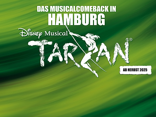 Logo Disneys Musical TARZAN ab Herbst 2025