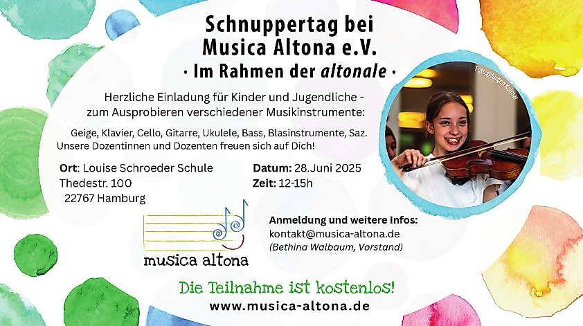 Schnuppertag bei Musica Altona e.V_