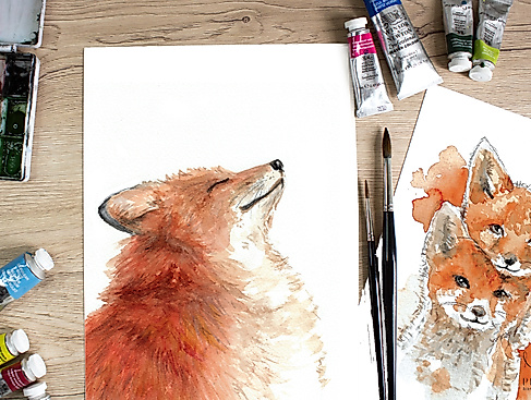 Fuchs Mary-Lou Aquarell Workshop