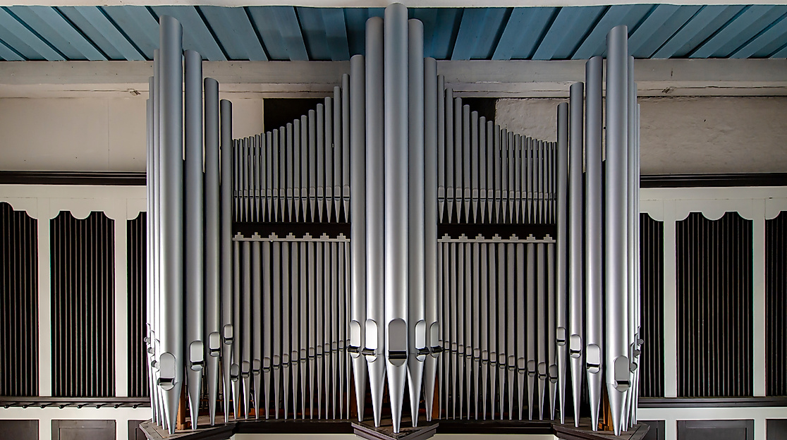 Orgel in der St. Cyriacus Kirche Kellinghusen