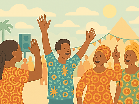 Afrikanisches Kulturfest im Freien
