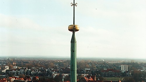 Express-Führung zum Dachreiter: mit Blick über die Stadt.