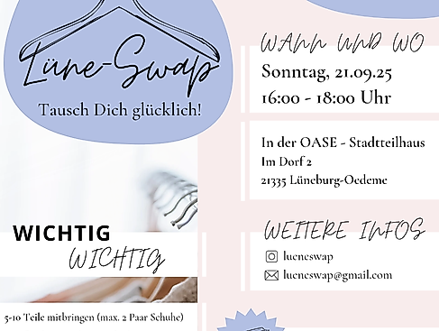 Lüne-Swap Flyer 21.09.