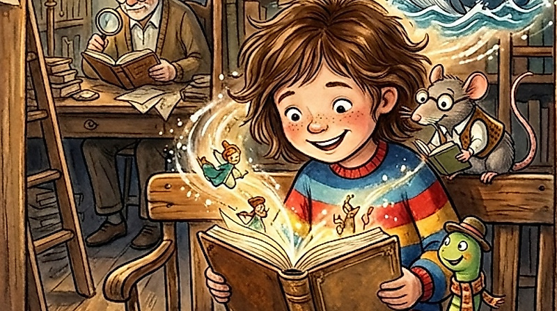 Herr Krappenkrehl und die langweiligen Bücher