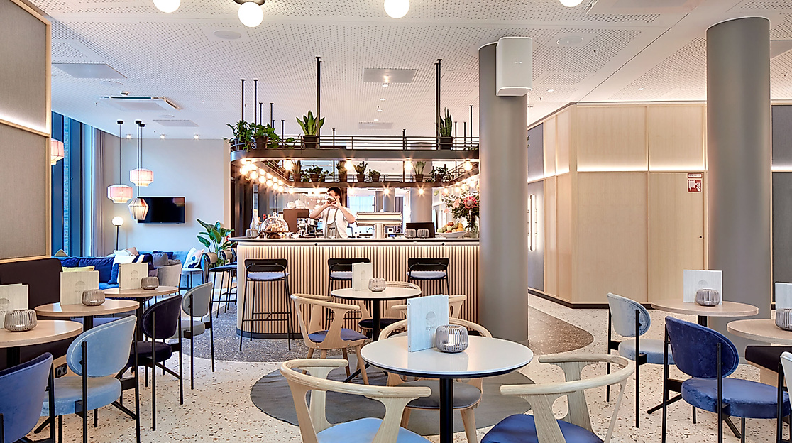Novotel Hamburg Central Station: Bar