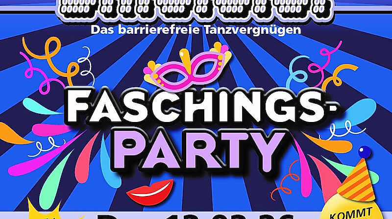 D.I.S.C.O. - Das barrierefreie Tanzvergnügen - Fasching