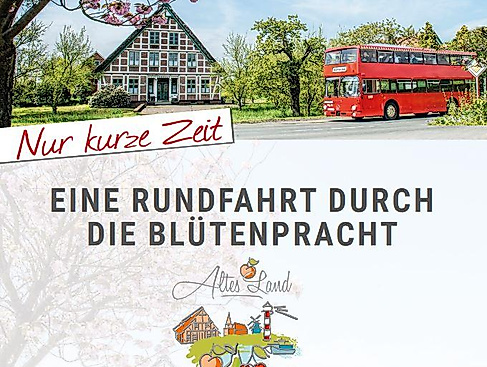 Altländer Blütentour mit Gästeführer/in in Tracht