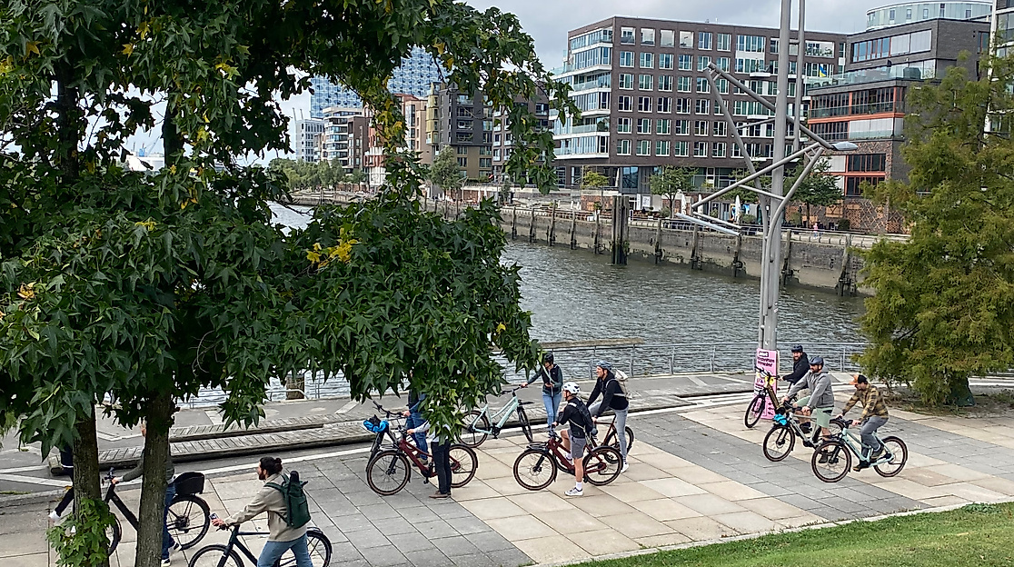 Geführte Radtour in Hamburg