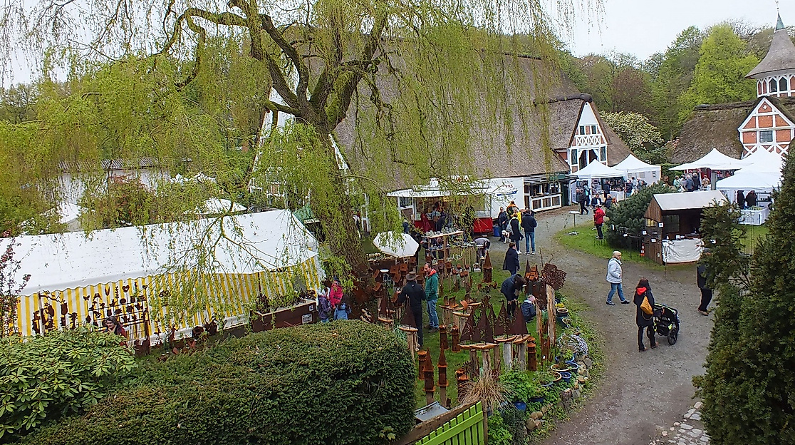 Kunsthandwerkermarkt Taubenhof Cadenberge