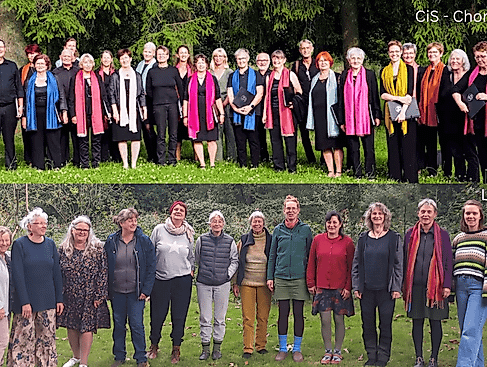 Zwei Chöre musizieren - „Harmonien des Miteinanders“