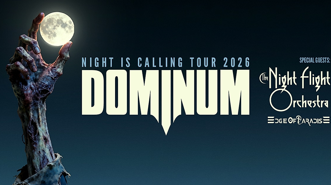 Dominum - Night is Calling Tour - The Night Flight Orchestra - Edge of Paradise