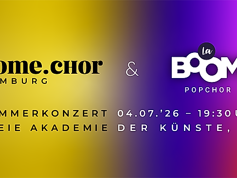 Sommer-Doppel-Chorkonzert HOME + LaBoom!