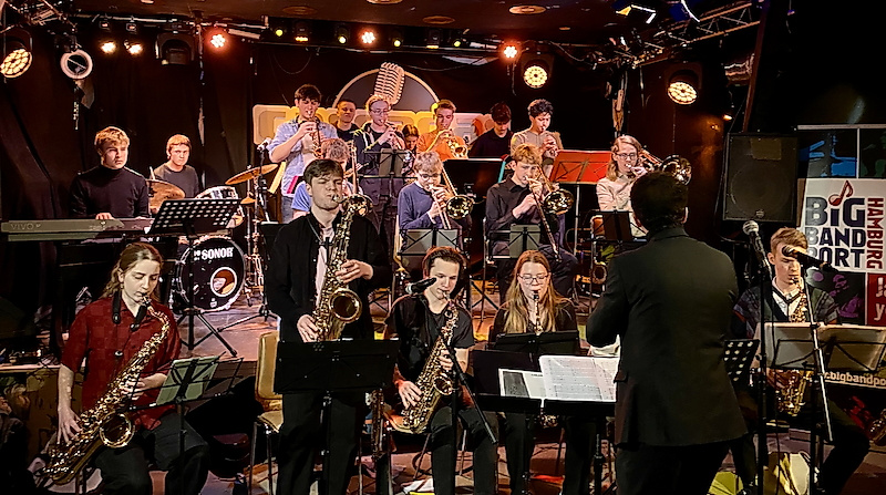Peter und der Wolf – aber mit ordentlich Groove! - Kick-off zur neuen Big-Band-Reihe vom Big Band Port Hamburg und der Rathauspassage Hamburg