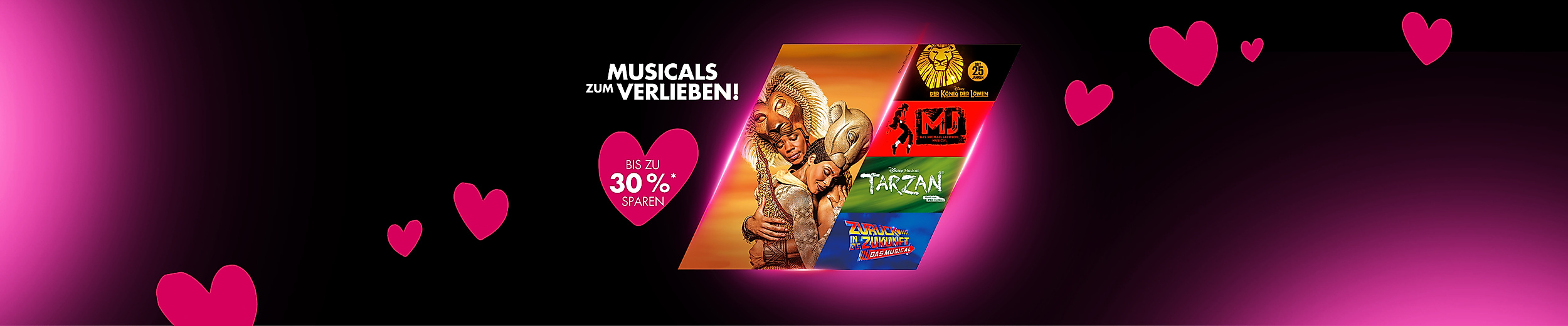 Ticketaktion Valentinstag