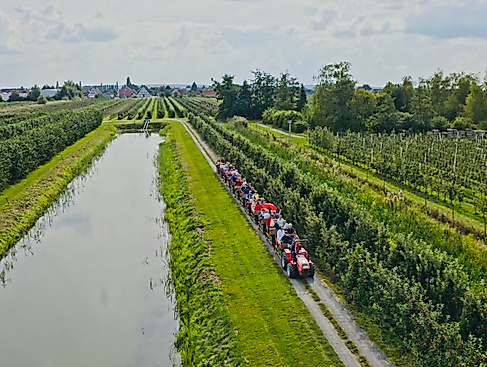 Obsthof Express Fahrt mit Vortrag