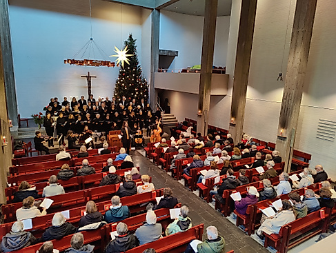 Musikalischer Festgottesdienst am ersten Weihnachtstag