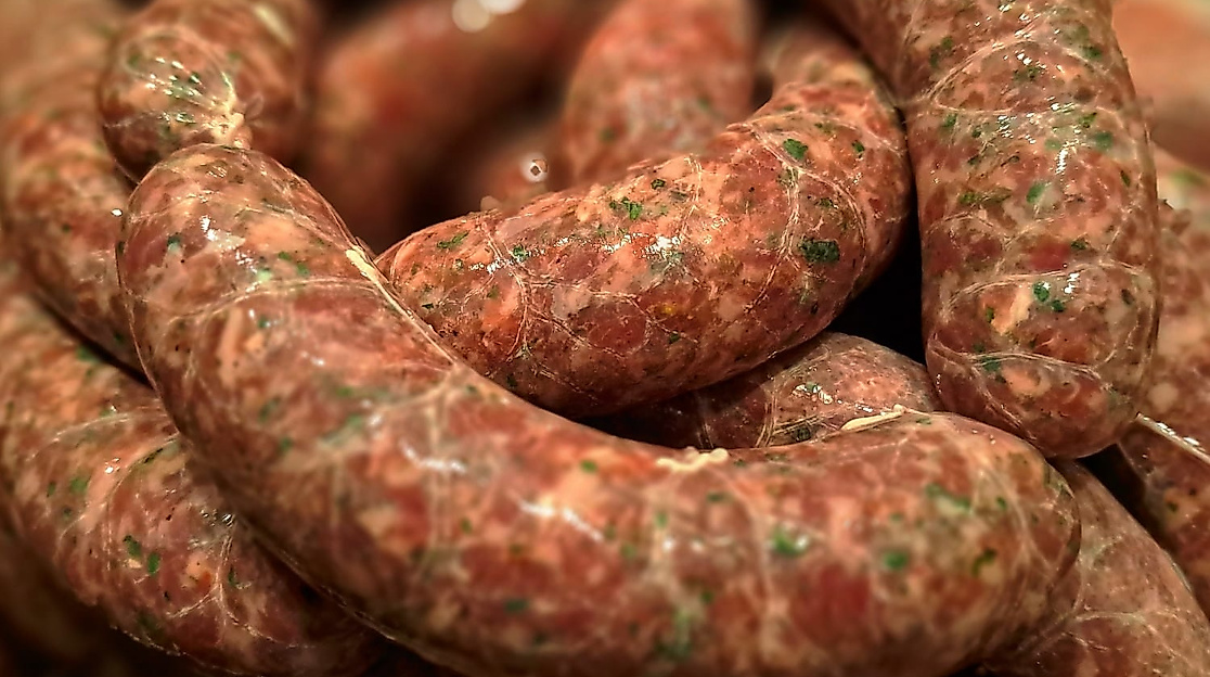 frische Wildbratwurst