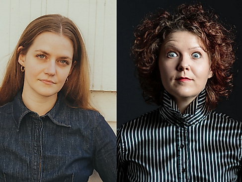 Porträt von zwei Frauen