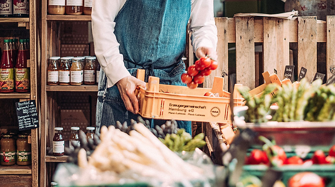 Gesunde Küche in der Hobenköök