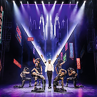 Darstellung der Dangerous World Tour von Michael Jackson im Musical