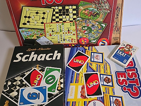 verrückter Spielenachmittag
