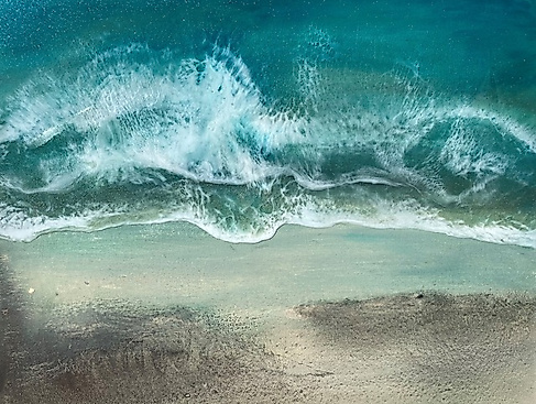 Malkurs Strand trifft Welle! (Resin)