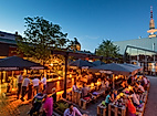 Nightlife in Hamburg im Sommer
