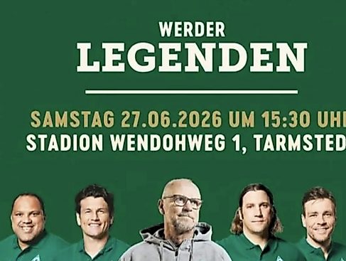 Werder-Legenden zu Gast in Tarmstedt