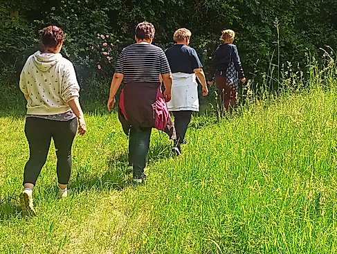 Yogawalk rund um den See