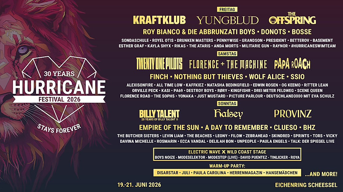 Parkticket | Hurricane Festival 2026