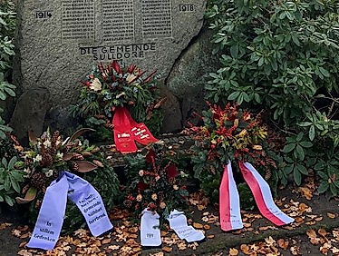 Gottesdienst am Volkstrauertag mit anschließender Kranzniederlegung
