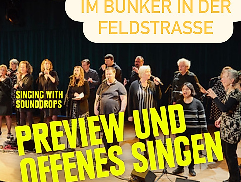 Preview und Offenes Singen mit Sounddrops