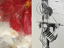 LICHT & LINIE - Fotografie trifft Malerei. Katja Bloom und Carola Möhlmann