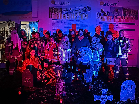 Die Jugendfeuerwehr Burg freut sich auf eine schöne Halloween-Veranstaltung mit Euch!