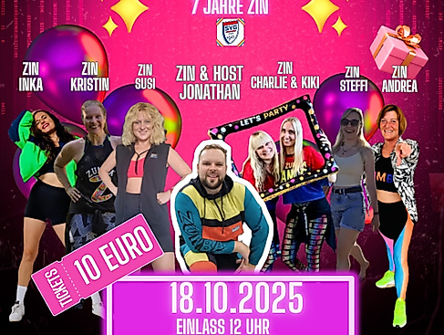 Zumbaparty 18.10.25