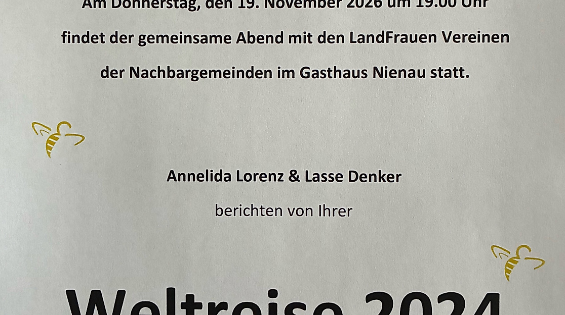 Landfrauenverein Artlenburg/ Avendorf, Gemeinsamer Abend mit den Nachbarvereinen Landfrauen
