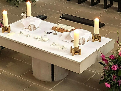 Abendmahlsgottesdienst mit Pastor Martin Klatt, anschließend Kirchenkaffee