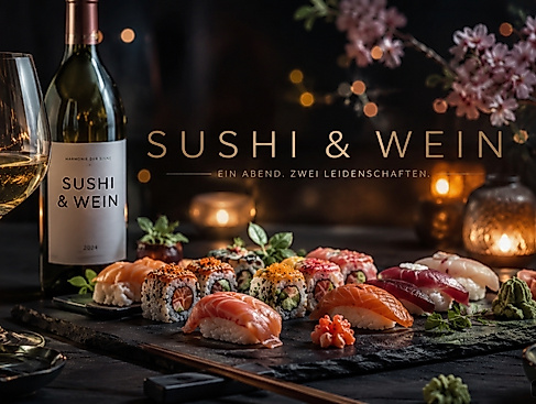 Wein & Sushi Foodpairing