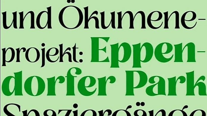 Eppendorfer Park-Spaziergänge - Oster-Spaziergang