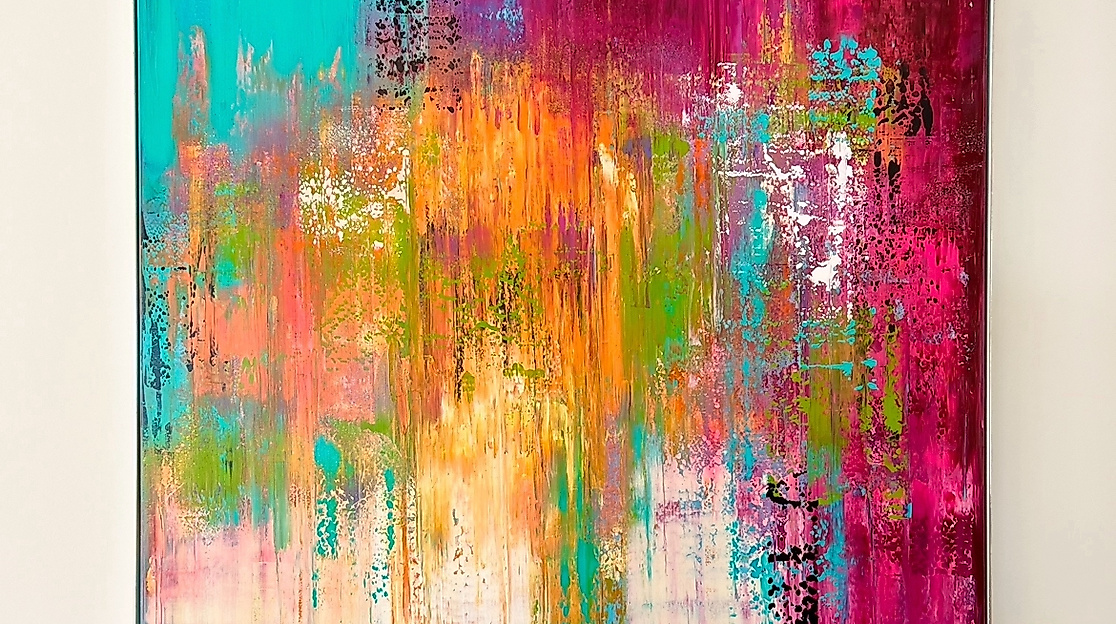 Messages 2023, 140x140 cm