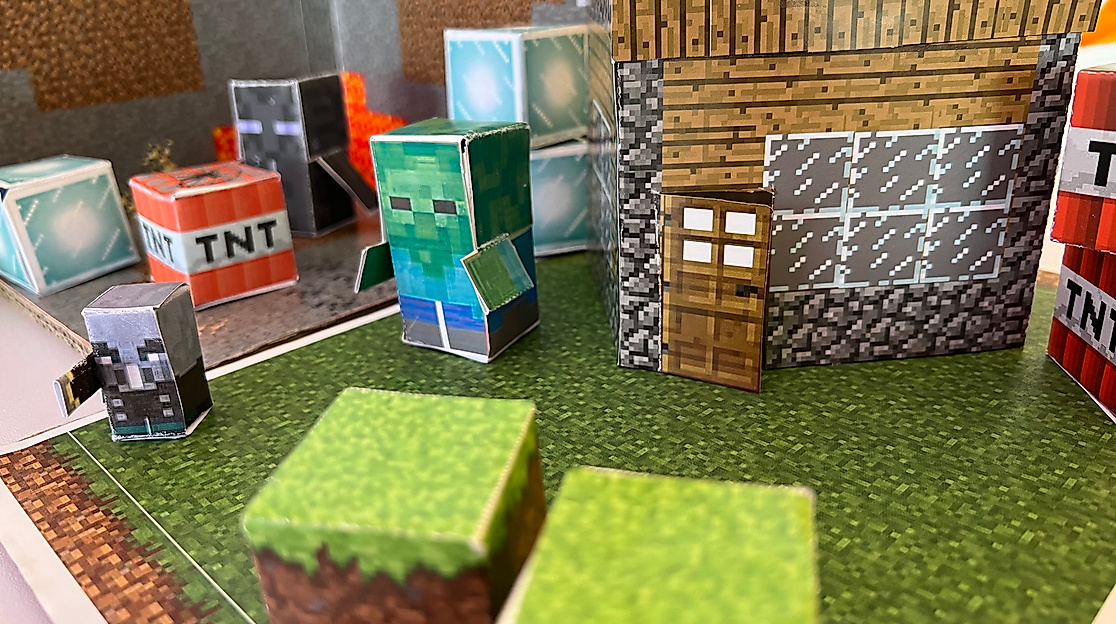 Kreativ Studio - Minecraft basteln