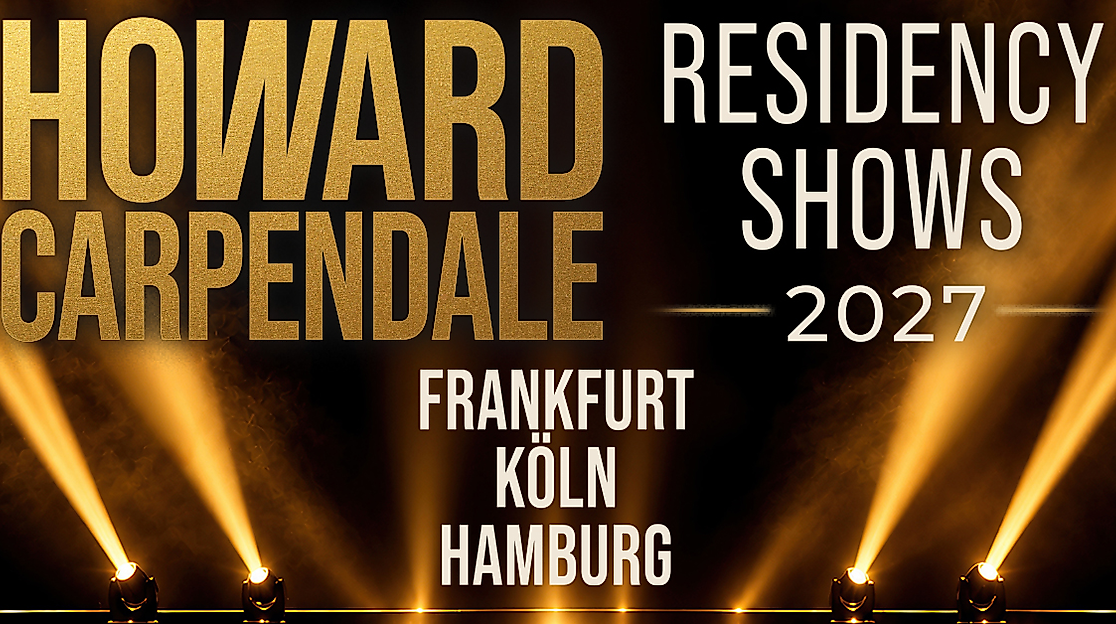 HOWARD CARPENDALE 2027 - Die Hamburg Show