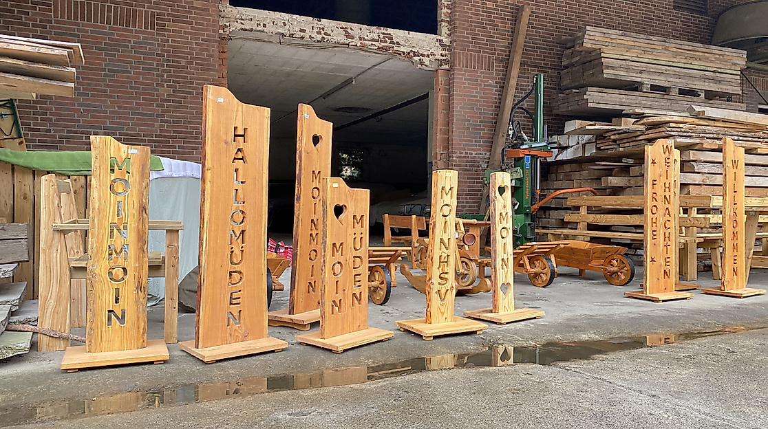 Kunsthandwerk auf dem Kartoffelfest