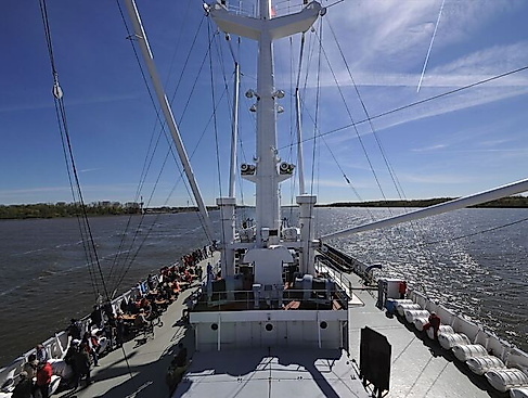 Sommer Elbtörn Richtung Heimathafen CUXHAVEN - HAMBURG
