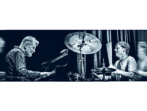 Oli Steidle und Alexander von Schlippenbach