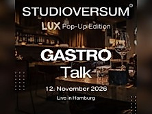 Studioversum Gastro Talk - Moderatoren: Markus Eckert & Patrick Linke