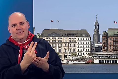 Hamburg in Gebärdensprache