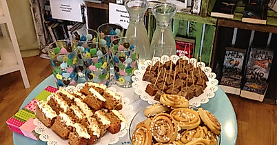 Jussis Krimi-Buch-Café