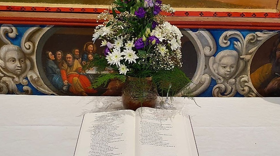 Gottesdienst mit Taufe